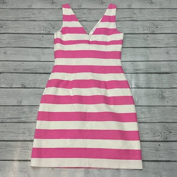 Kate Spade Pink and White Striped Dress - Picture 5 of 10
